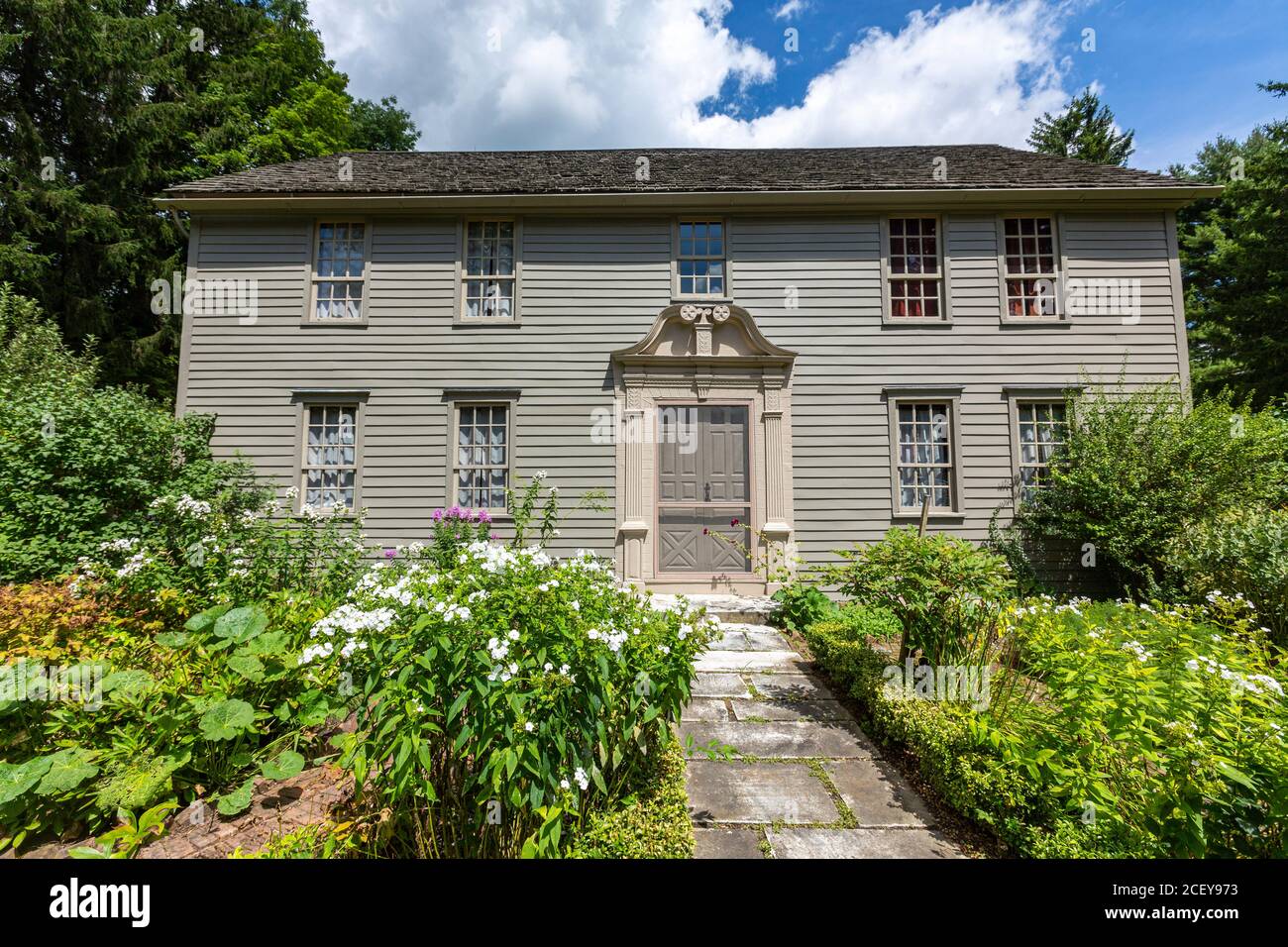 Mission House, Historical place museum, Colonial house style in