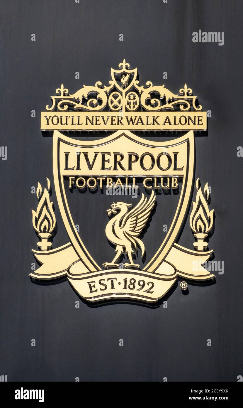 Liverpool Football Club logo Stock Photo