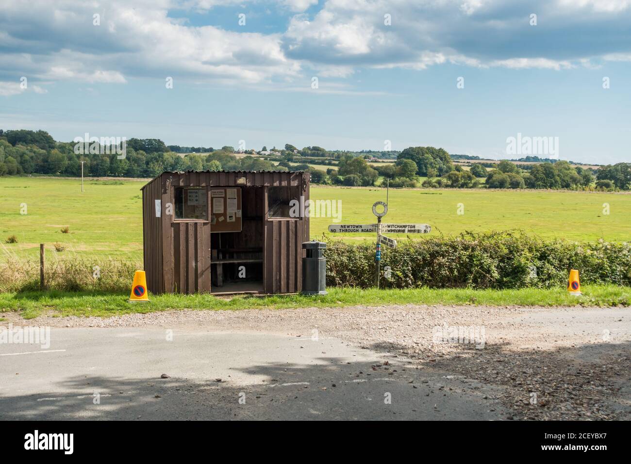 Wooden Bus Shelter High Resolution Stock Photography and Images - Alamy