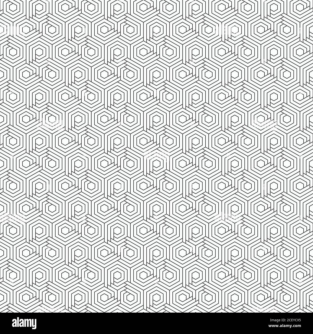 Linear Style Pattern Tileable Abstract seamless pattern. Modern stylish texture. Linear style ...