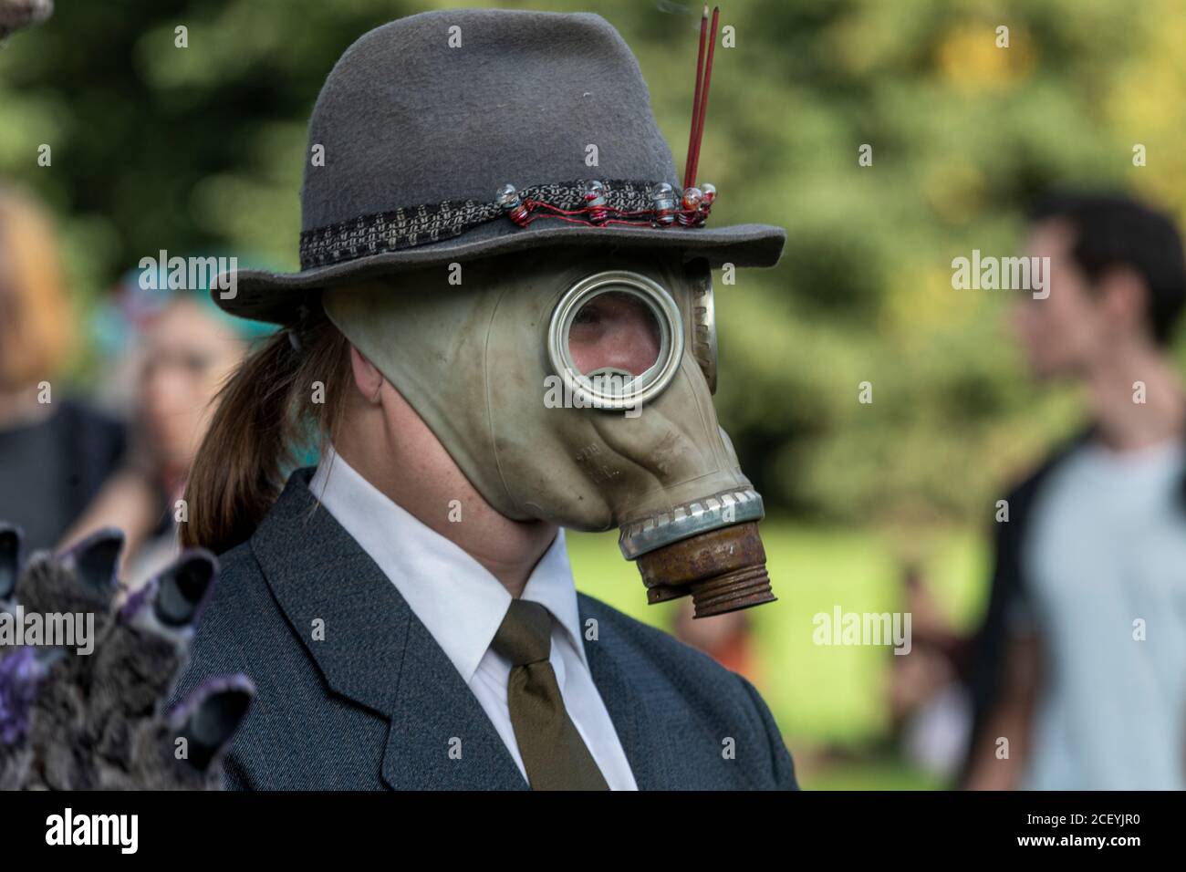 Wearing Gas Mask Funny High Resolution Stock Photography and Images - Alamy