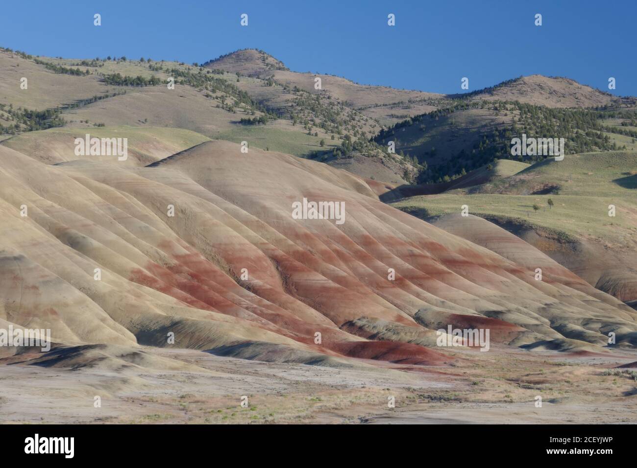 John Day Fossil Beds, Painted Hills Unit, Mitchell, Oregon USA Stock
