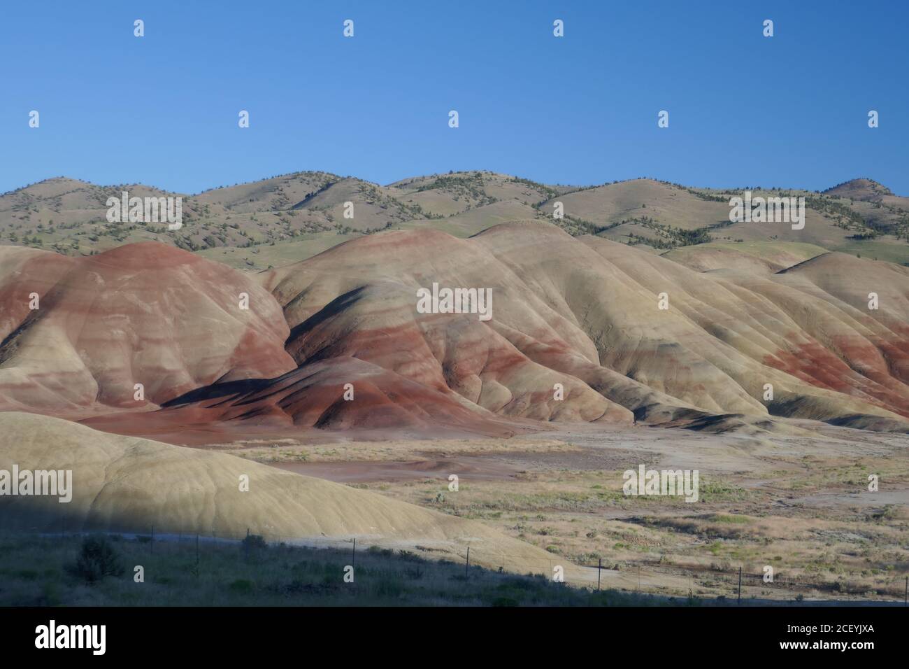 John Day Fossil Beds, Painted Hills Unit, Mitchell, Oregon USA Stock
