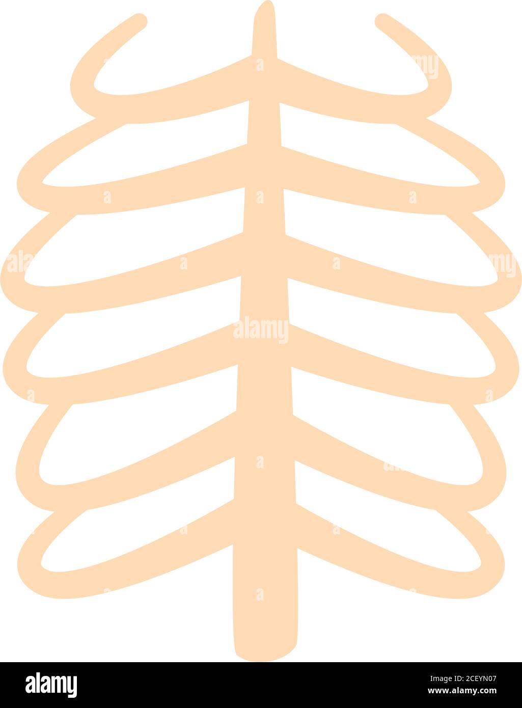 ribs free form style icon design, Human body person people health