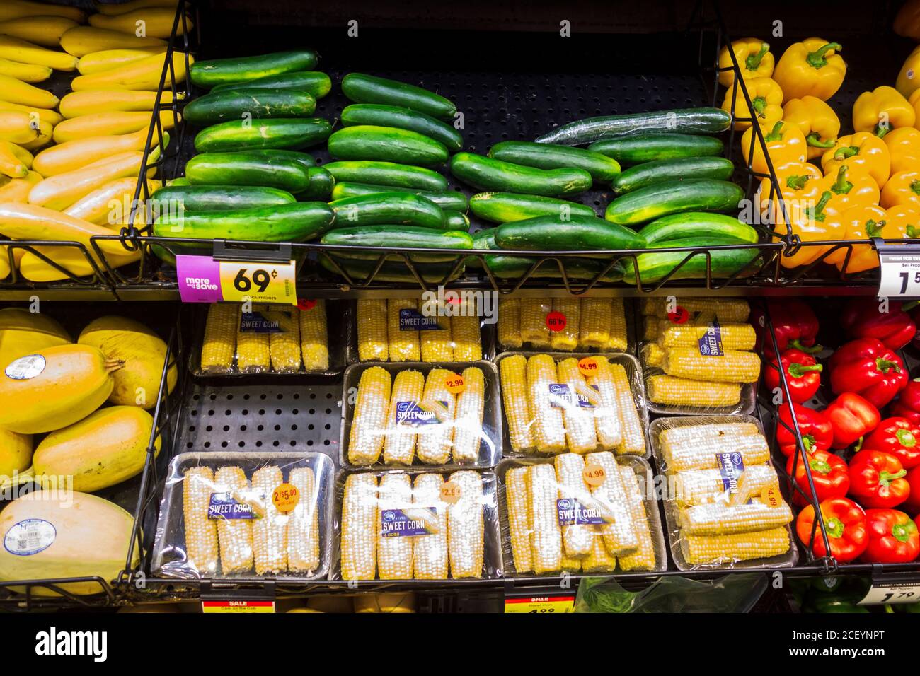 Produce at Kroger grocery store Stock Photo Alamy