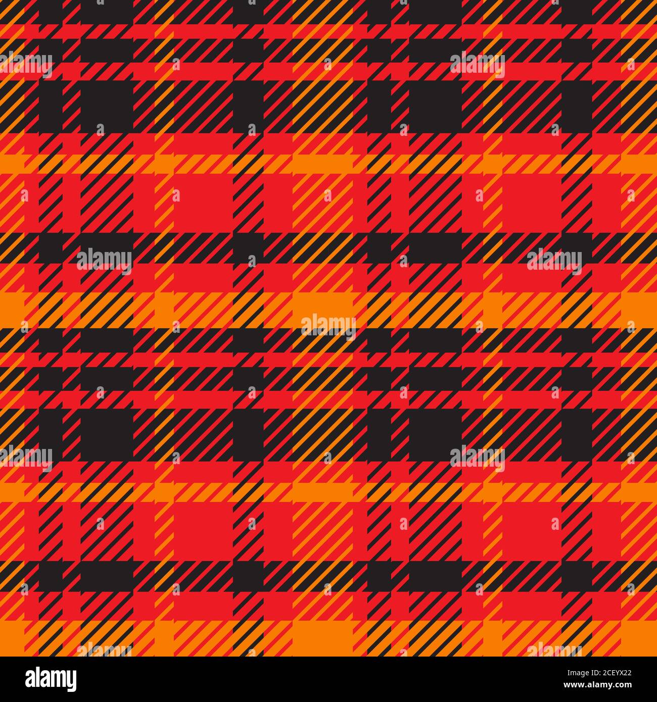 Multi-colored plaid tartane. Scottish checkered fabric.Seamless pattern.Vector illustration for printing on fabrics, paper. Stock Vector