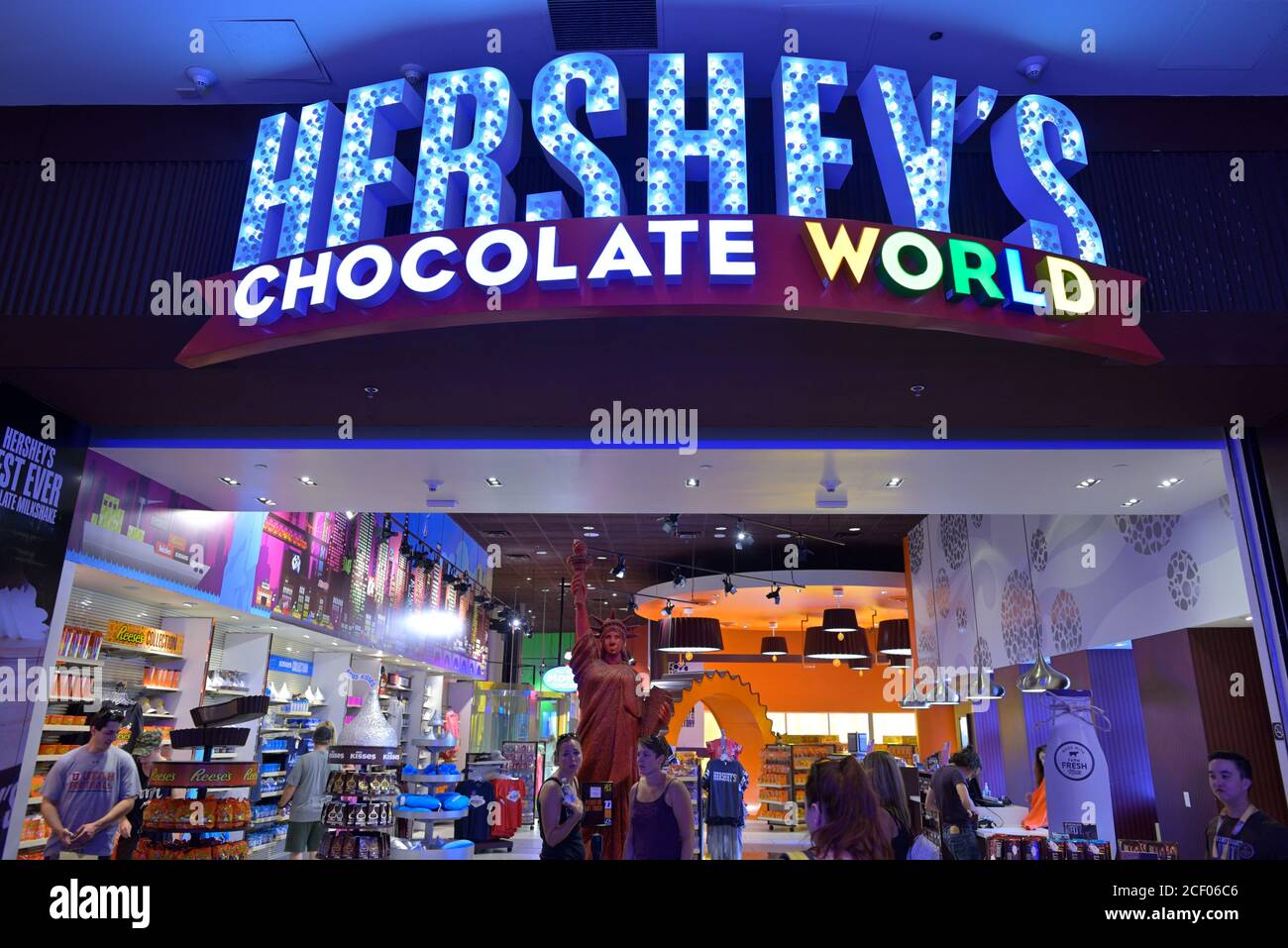 Hershey's Chocolate World, Las Vegas NV Stock Photo