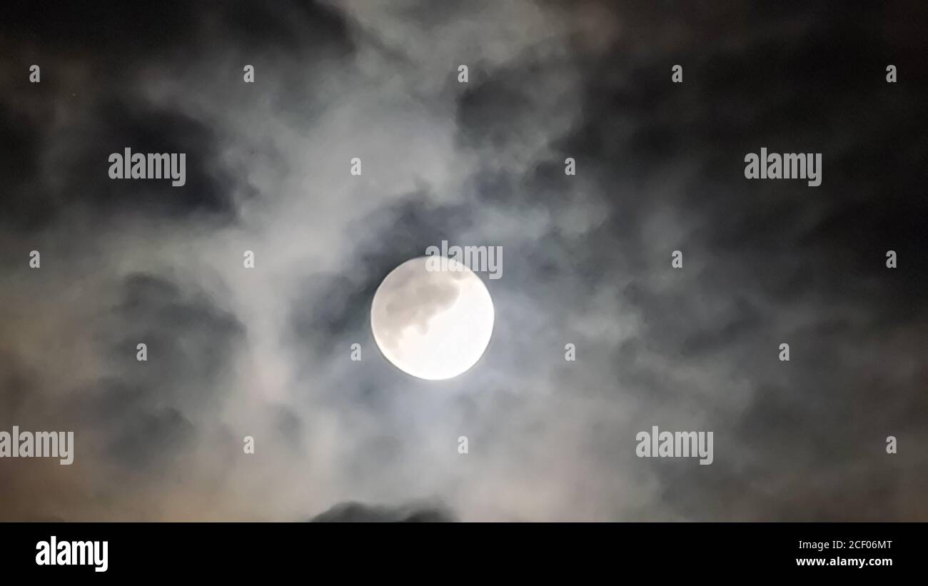 Quezon City Philippines 03rd Sep 2020 The Full Corn Moon Or In Other Cultures They Call