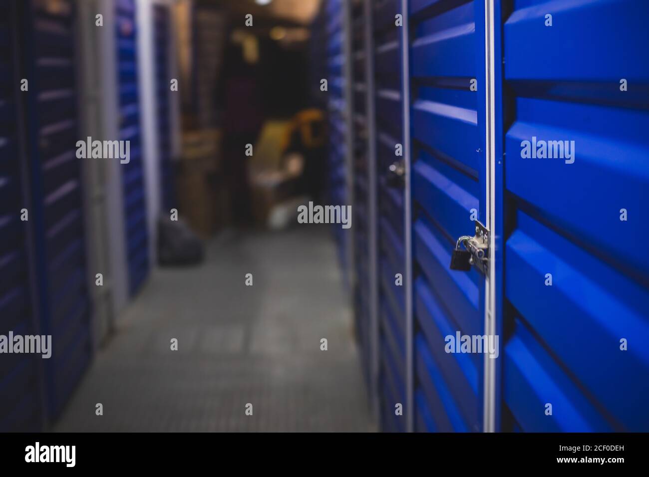 Storage locker garage hires stock photography and images Alamy