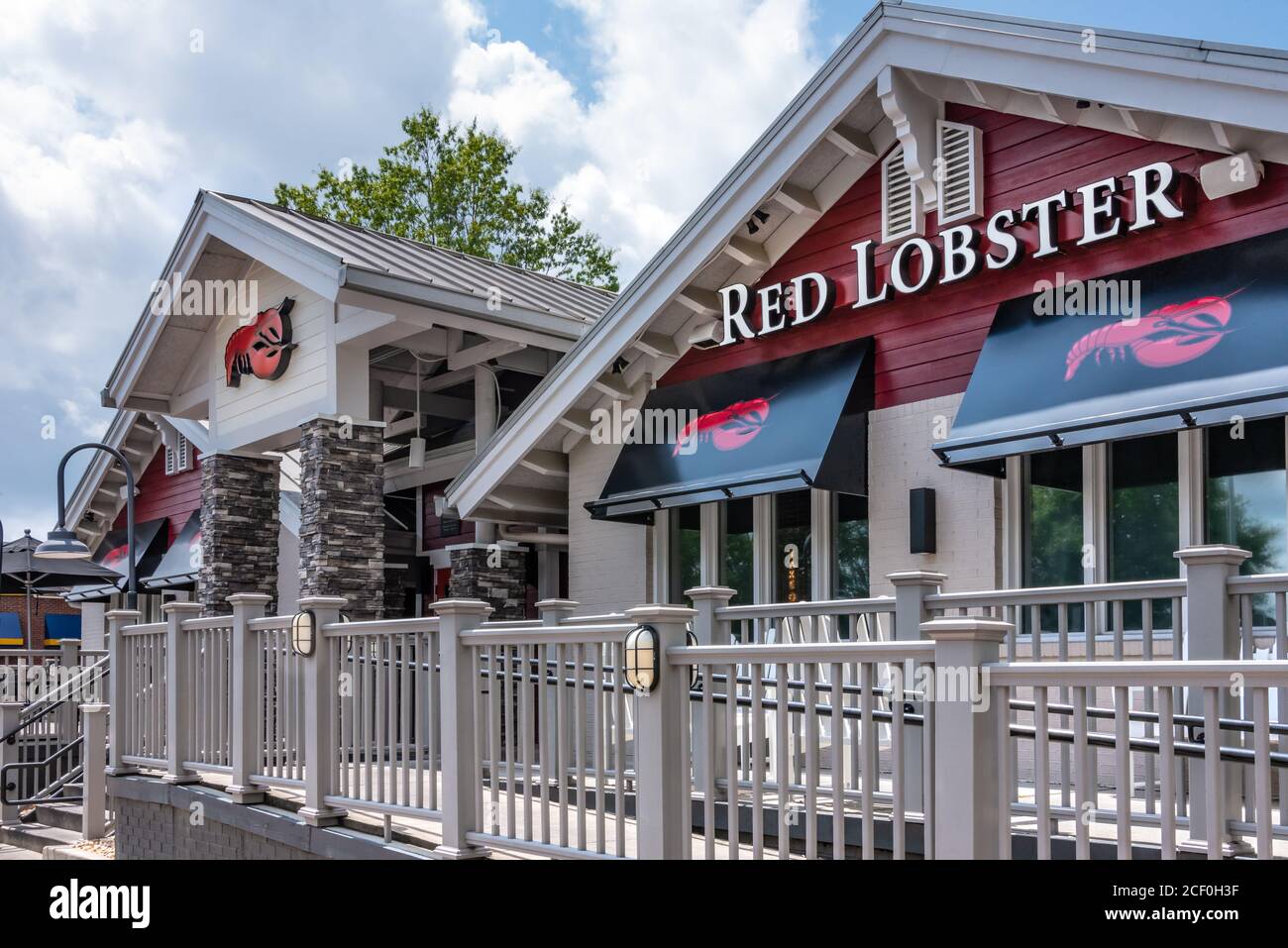 Red Lobster restaurant in Buford, Georgia. (USA) Stock Photo