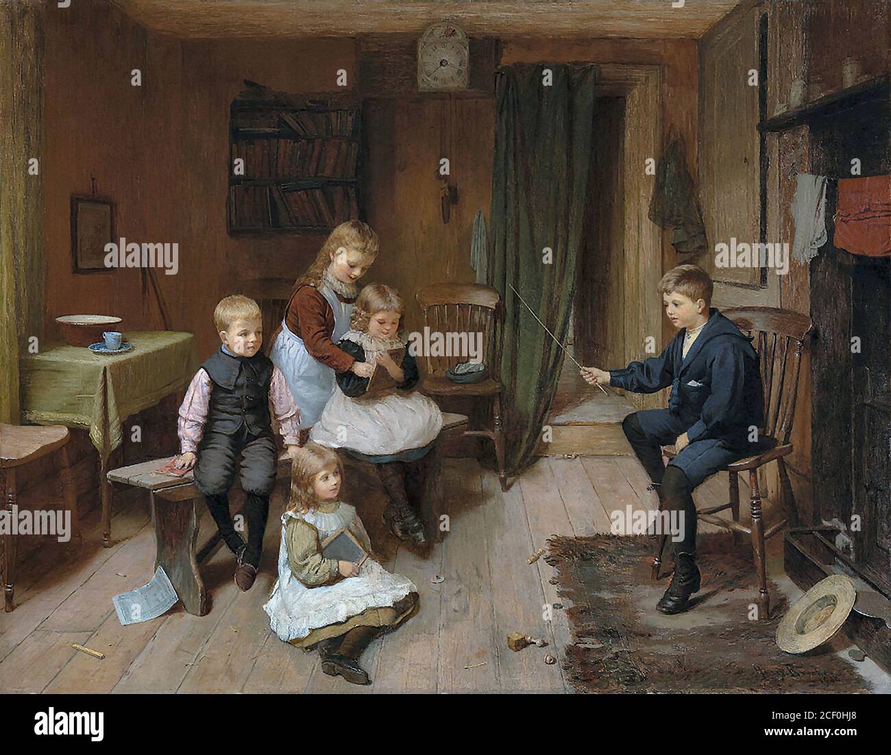 Victorian school hi-res stock photography and images - Alamy