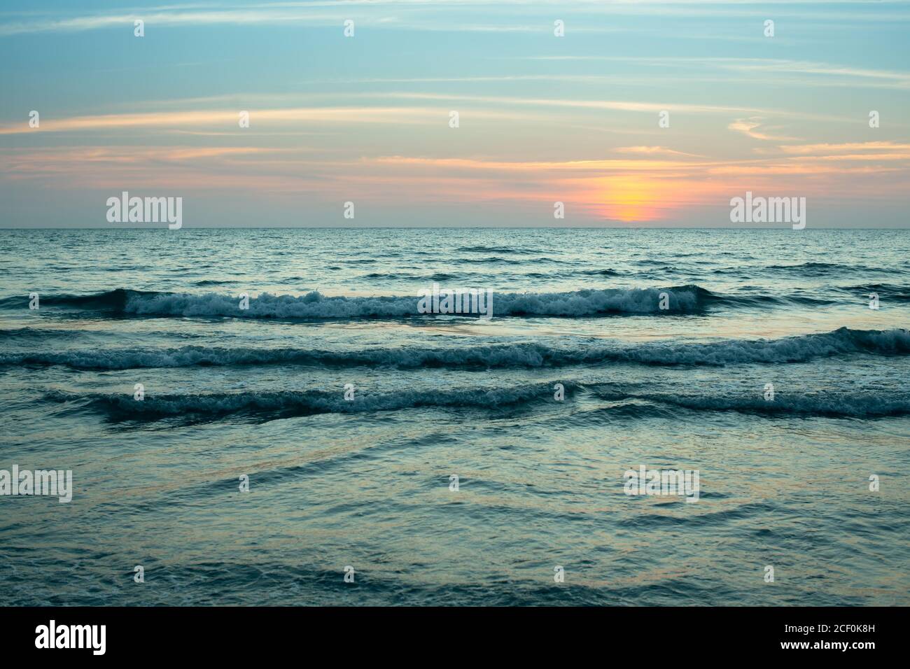 Beautiful peaceful ocean shore after hi-res stock photography and ...