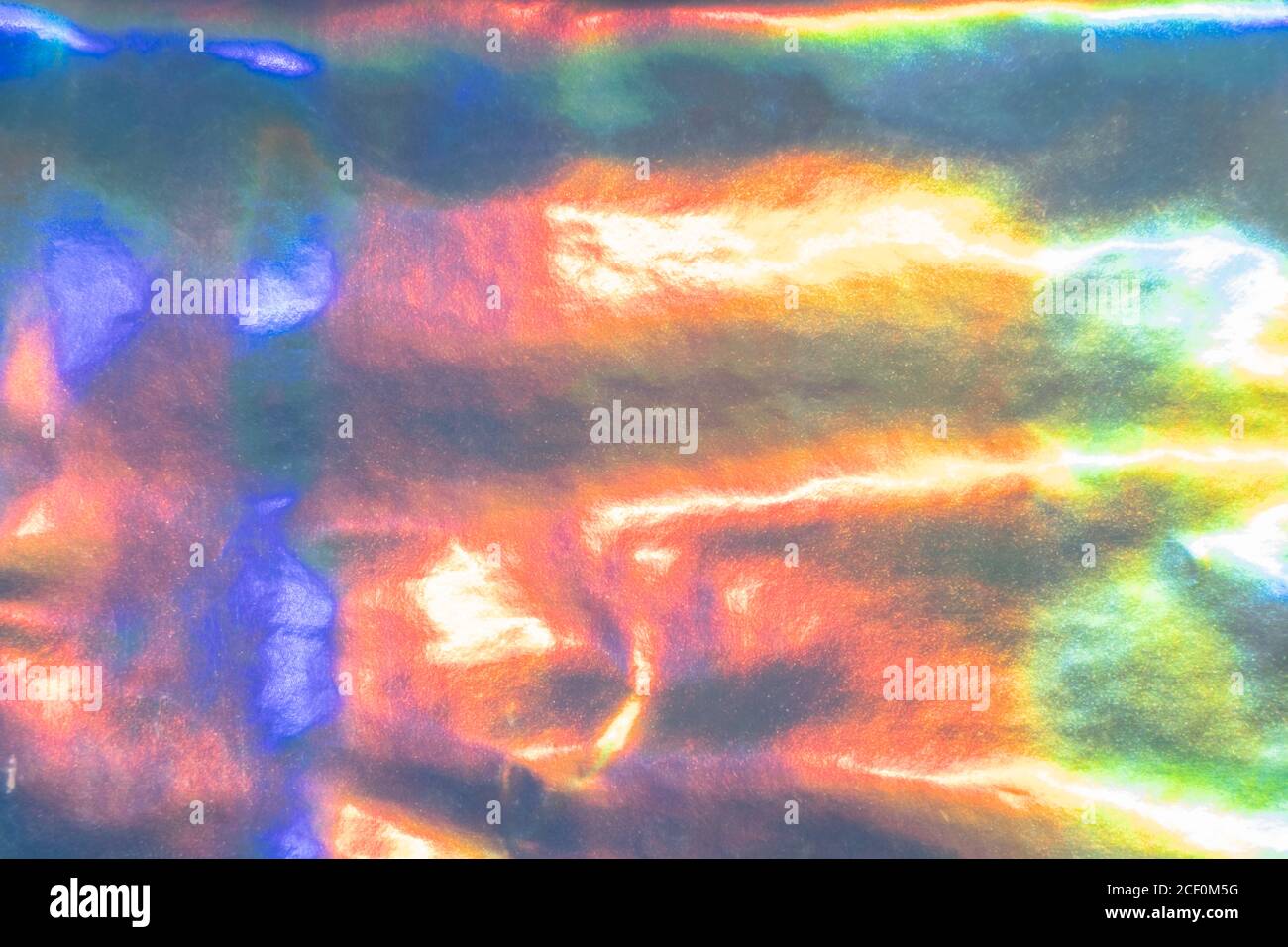 Iridescent Neon Background Holographic Wrinkled Abstract Foil Texture Glittering Blurred Surface Pack Hologram Foil Aesthetic Stock Photo Alamy