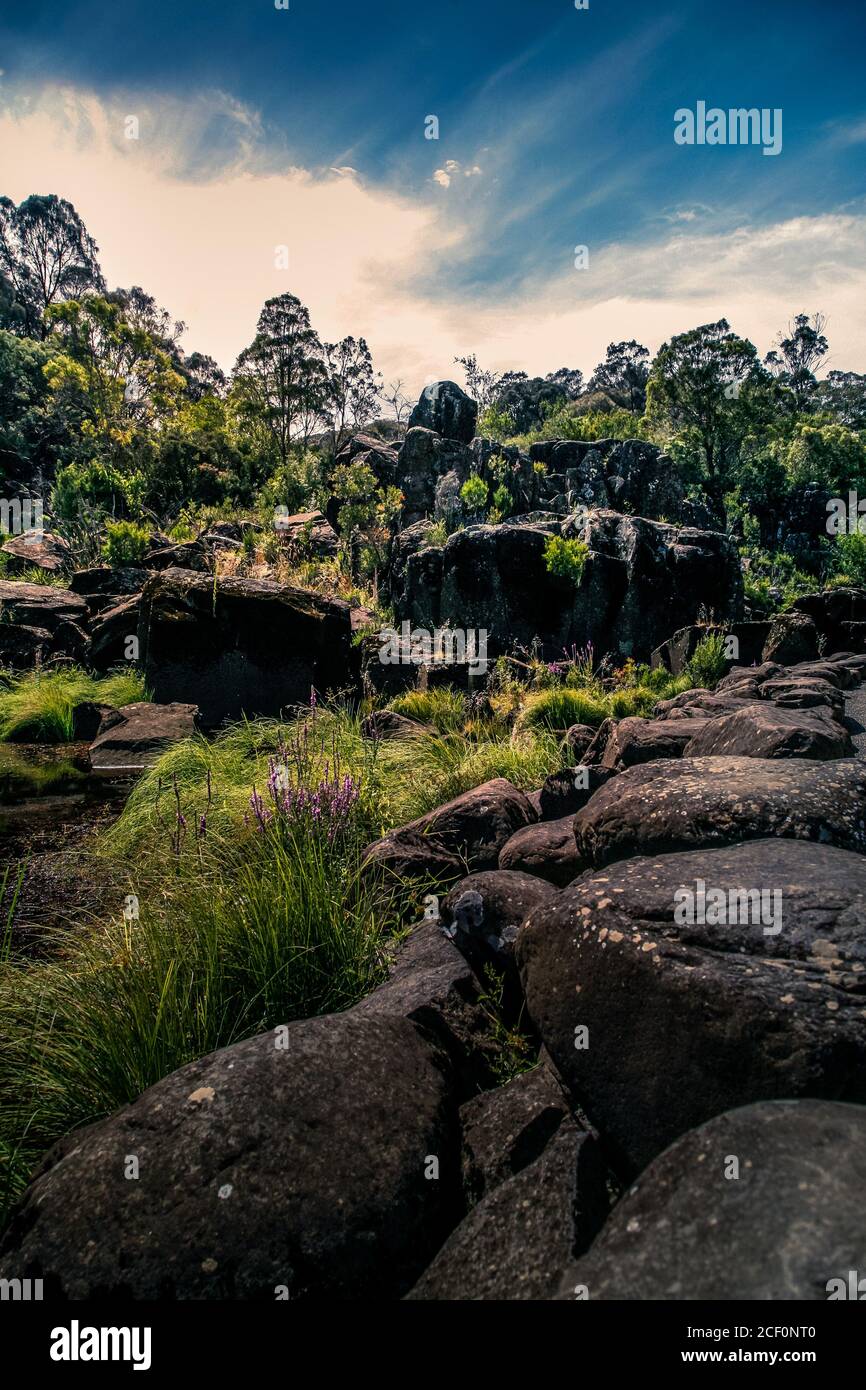 Cataract Gorge, Launceston, Tasmania, Australia Stock Photo