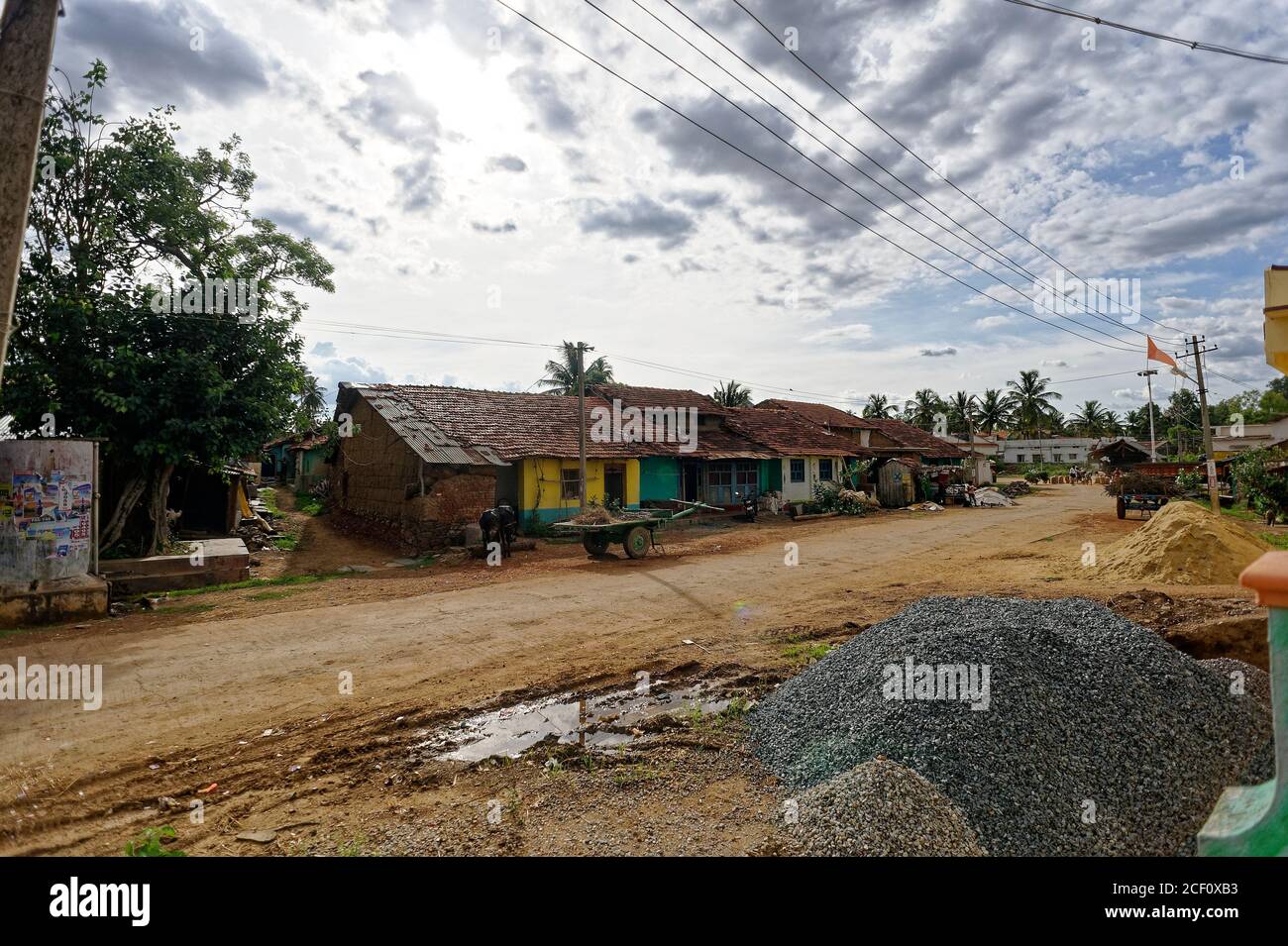 Village Houses Of Karnataka State Stock Photo Alamy Village Houses Of Karnataka State Stock Photo Alamy