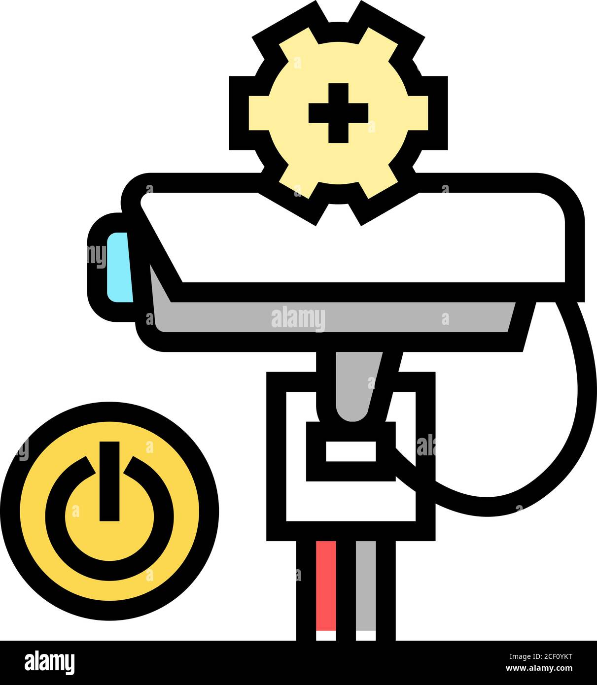 electrical connection color icon vector illustration Stock Vector Image