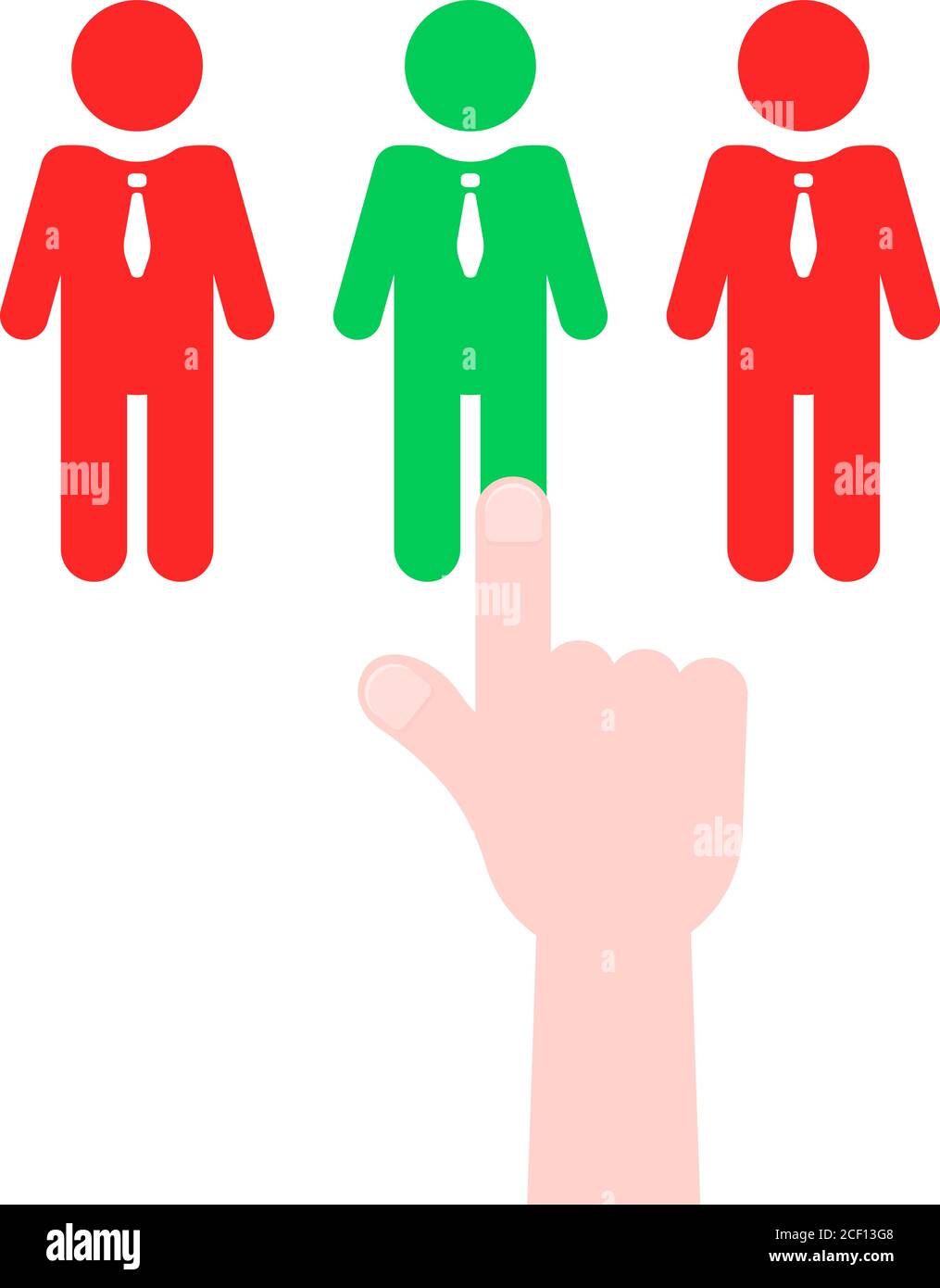 Recruitment process human resource Stock Vector Images - Alamy
