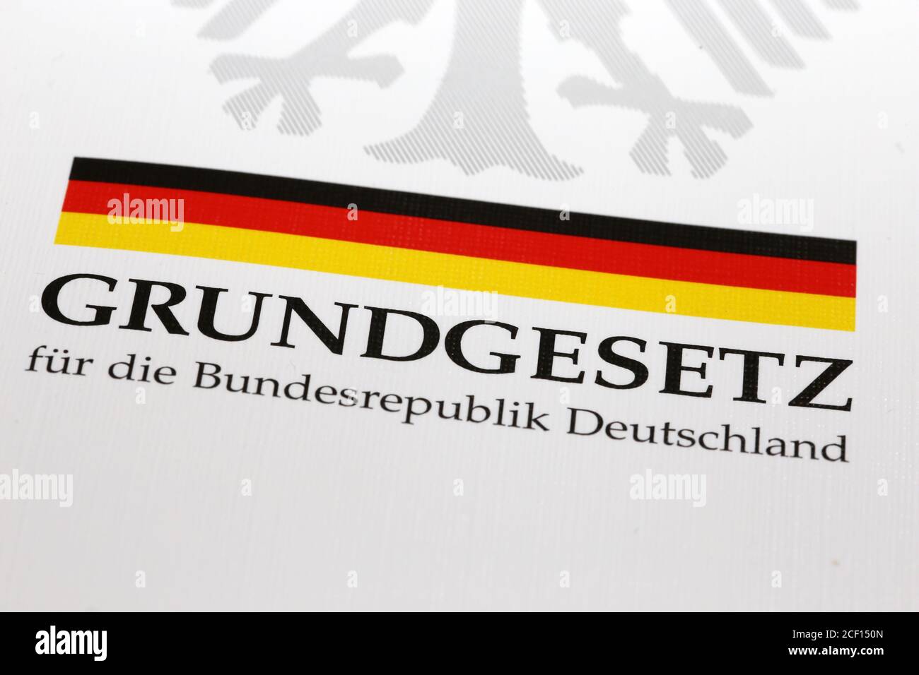 German basic law Stock Photo Alamy