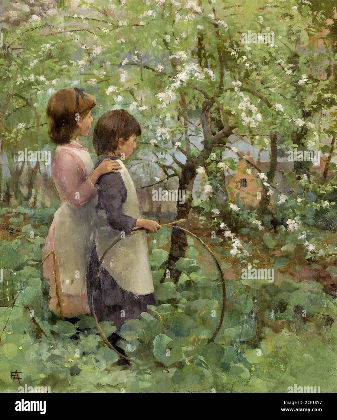 Forbes Elizabeth Adela Armstrong the Orchard British School 19th