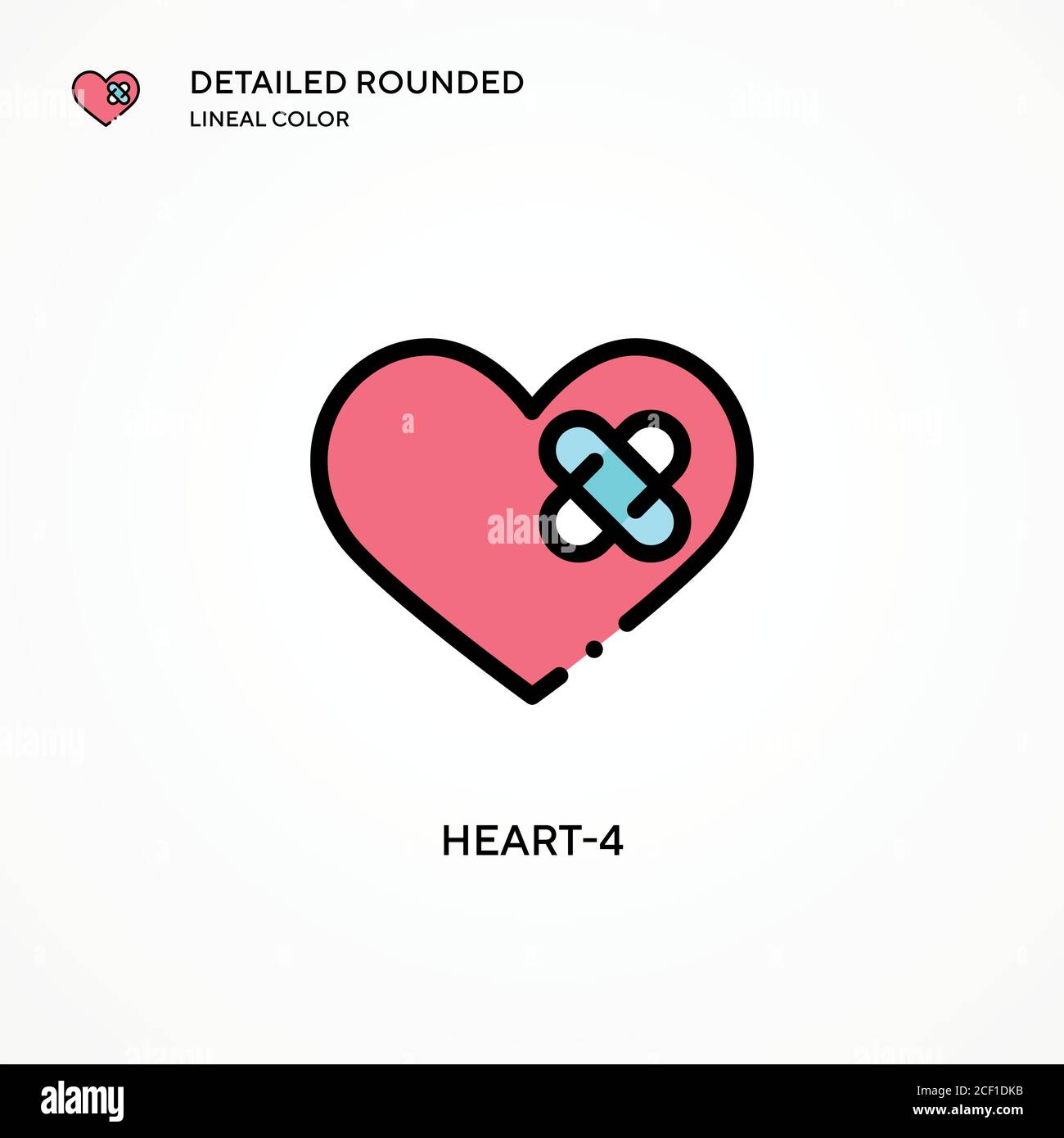 Heart-4 vector icon. Modern vector illustration concepts. Easy to edit ...