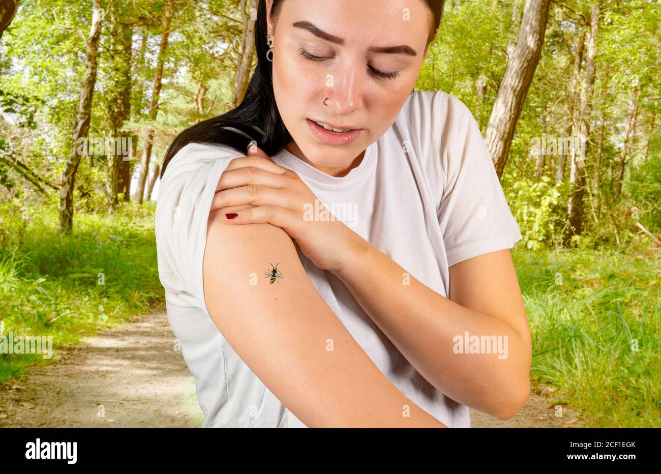 Scared Arm Scared human body hi-res stock photography and images - Alamy