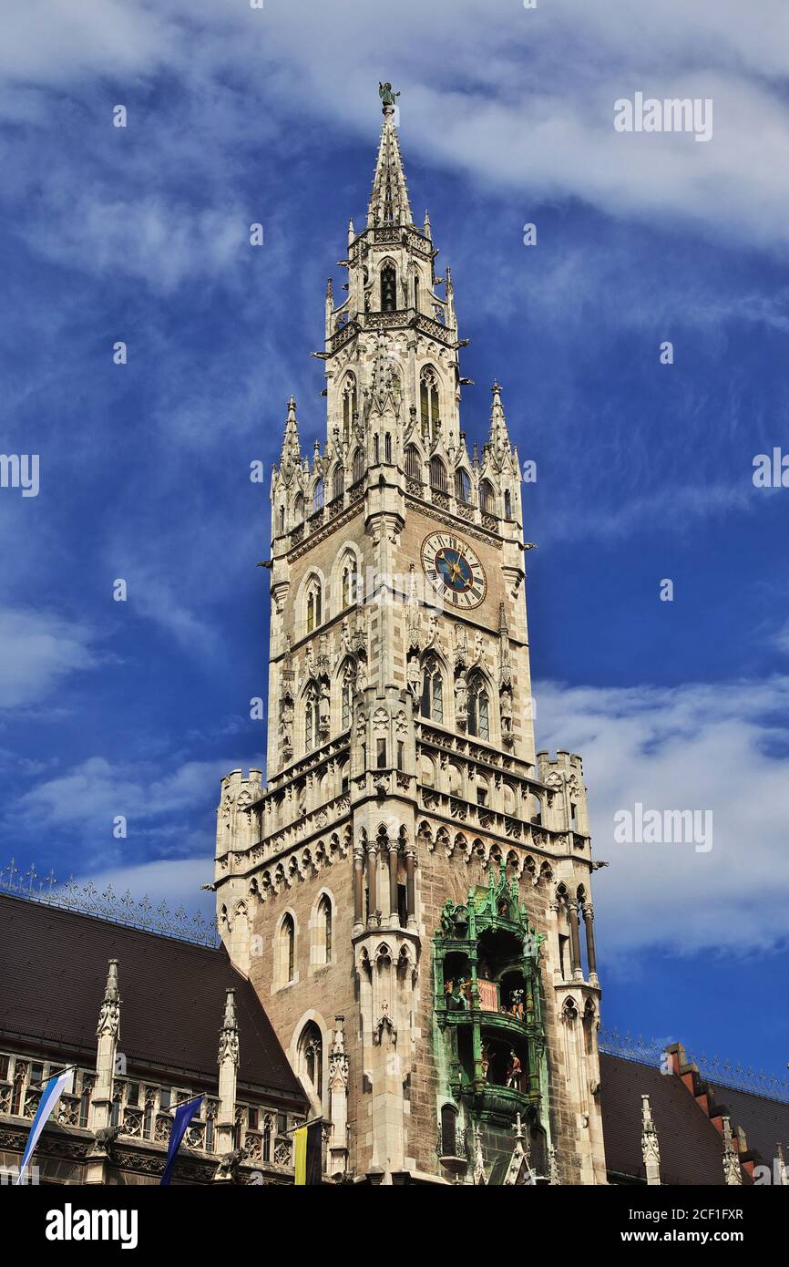 New Town Hall, Neus Rathaus in Munich, Germany Stock Photo - Alamy