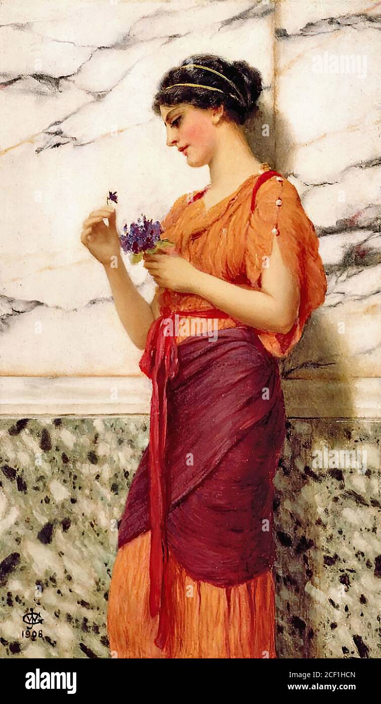 John william godward crytilla hi-res stock photography and images - Alamy