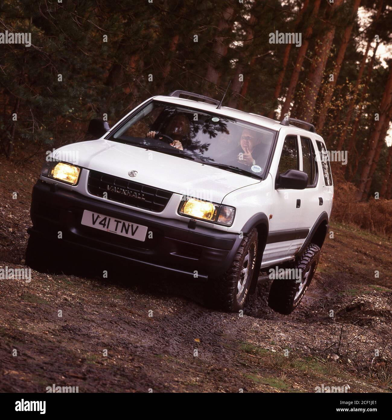 1999 Vauxhall Frontera LWB 4x4 At Off Road Driving School UK Stock 