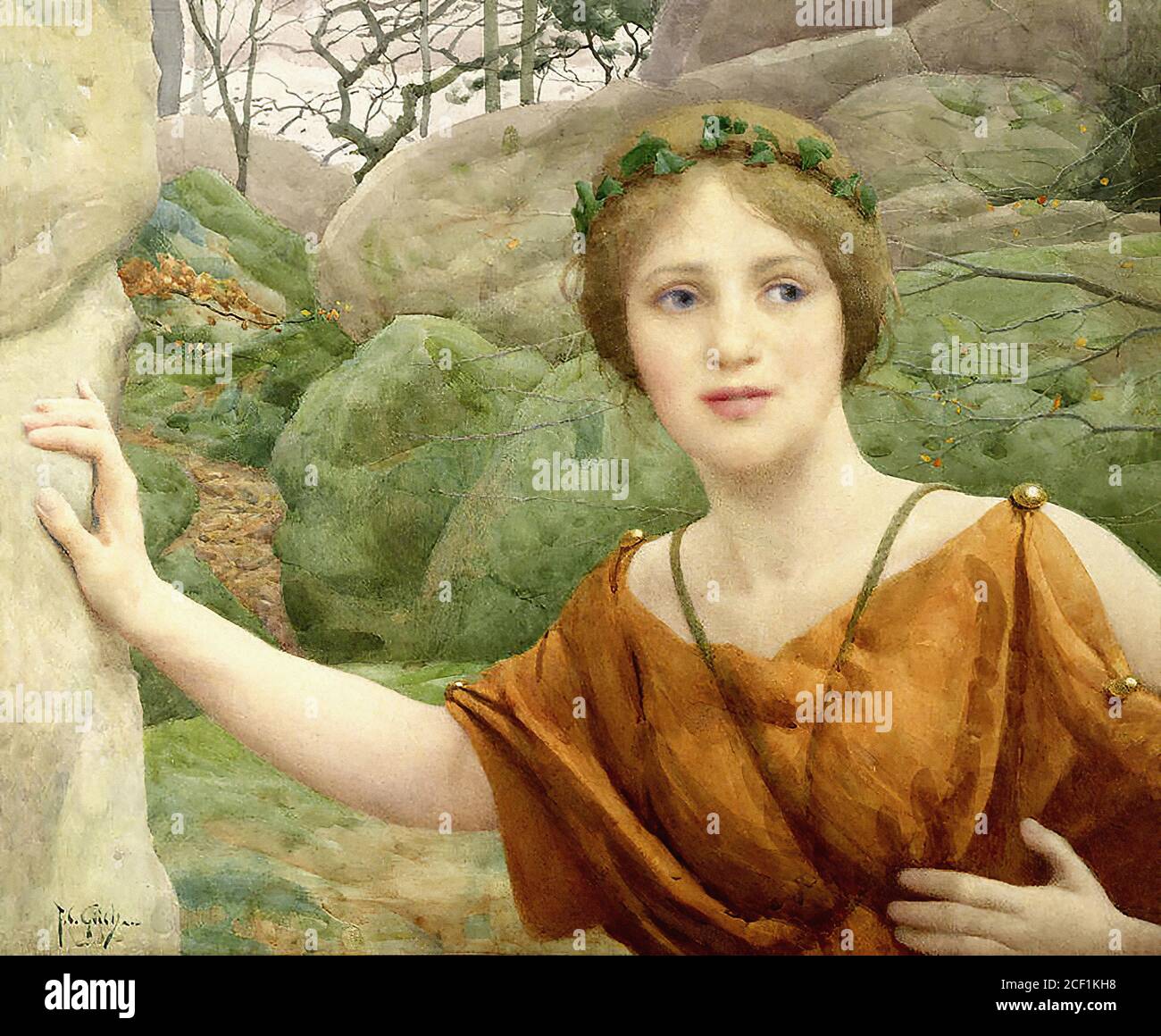 Gotch Thomas Cooper the Nymph now Again She Flies Aloof British