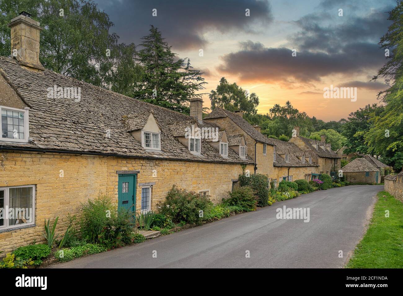 Snowshill in the Cotwolds Stock Photo