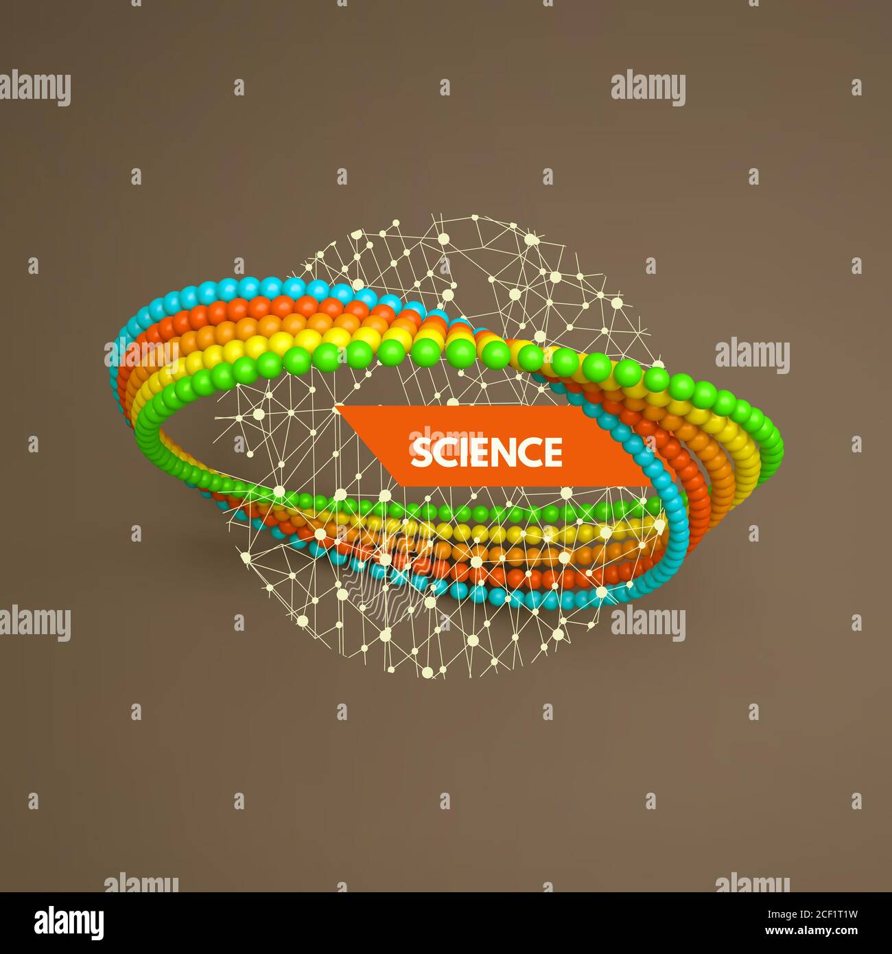 Mobius strip variation. Infinity sign. Classic optical illusion. Geometrical figure. Moebius loop. Connection structure. Impossible circle sign. Stock Vector