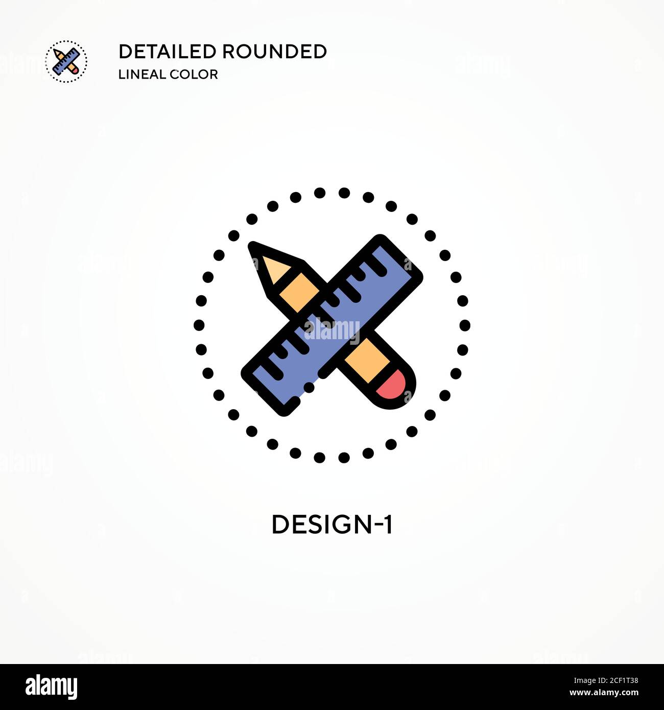 Design-1 vector icon. Modern vector illustration concepts. Easy to edit ...