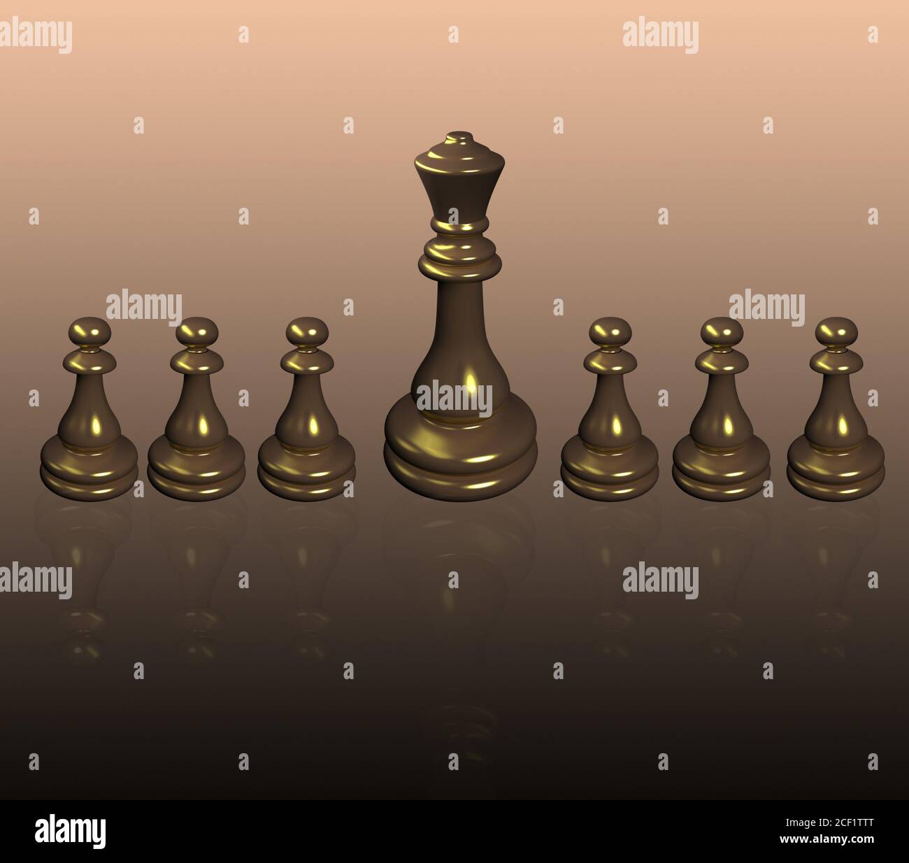 3D Chess Pieces that are Clearly Visible Stock Photo - Image of players,  visible: 236515718