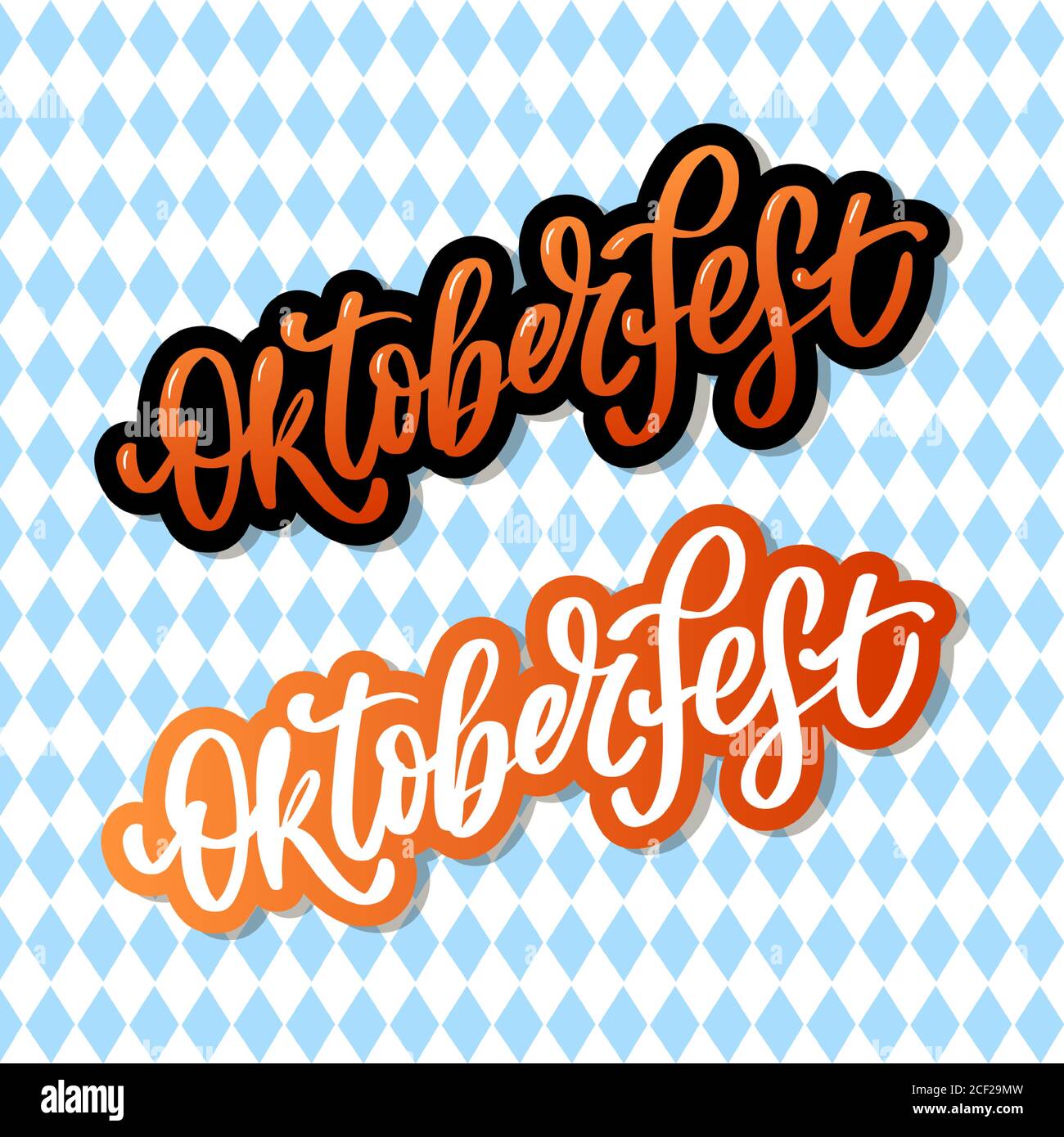 Oktoberfest celebration background. Happy Oktoberfest in German ...