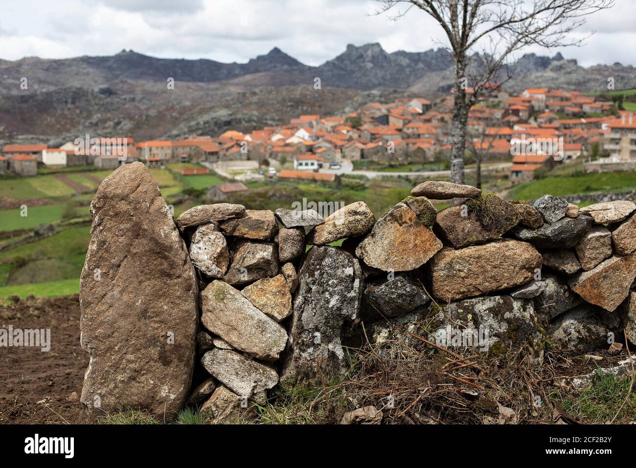 Portuguese Village Pitoes Das Junias Montalegre Peneda Geres National Park Portugal Europe Stock Photo Alamy