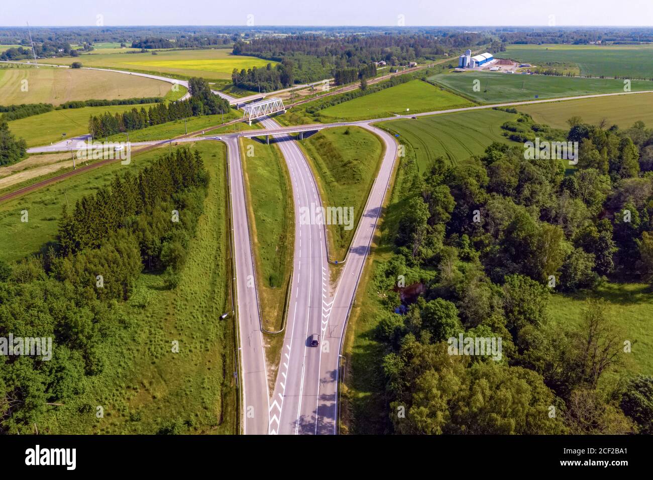 Part Of The A1 Road High Resolution Stock Photography and Images - Alamy