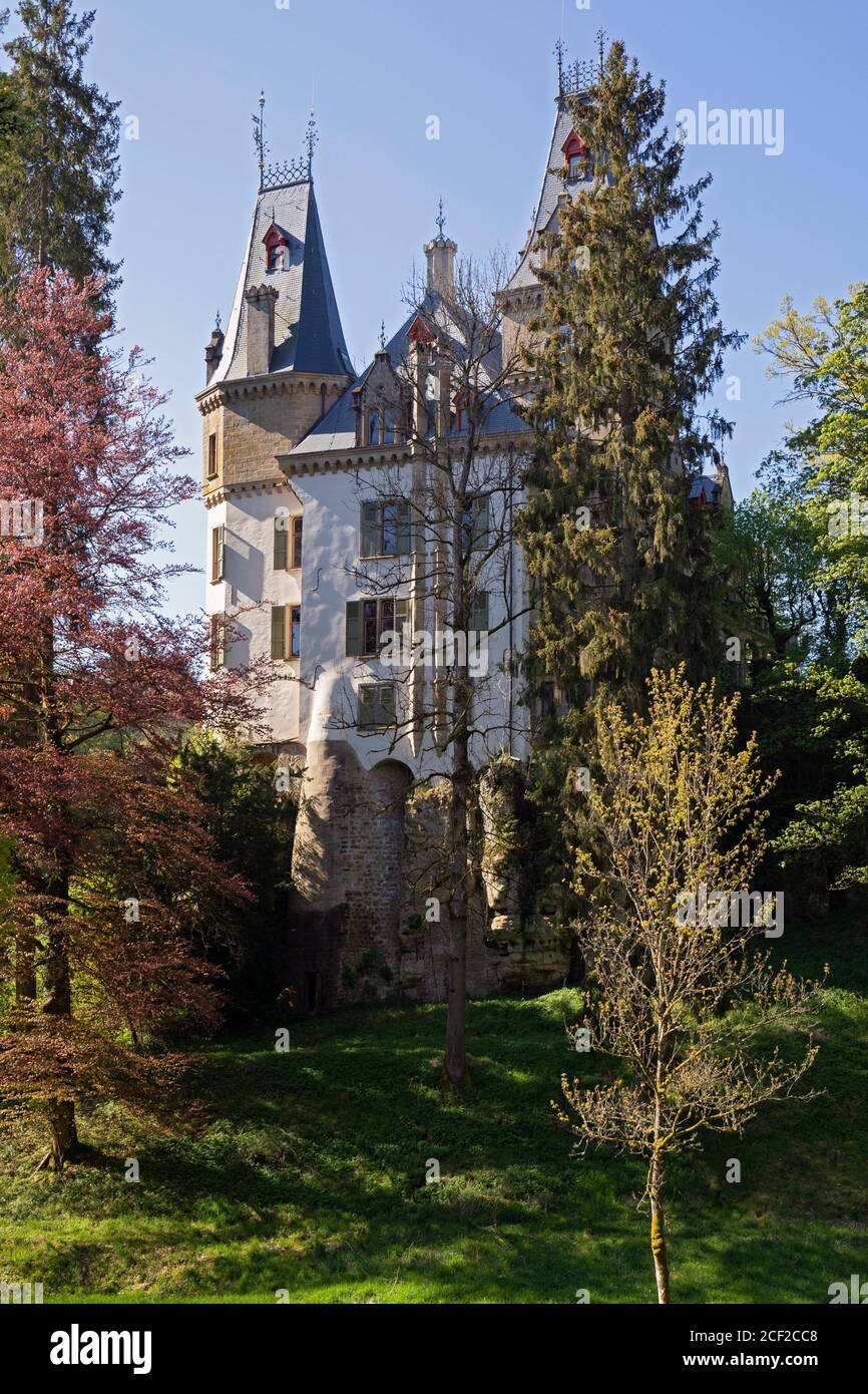 Luxembourg Larochette Castle High Resolution Stock Photography and ...