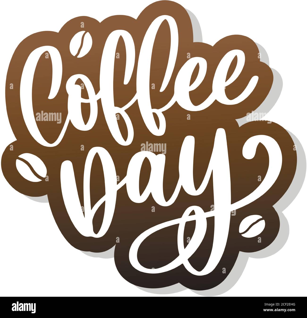 1 October International coffee day Logo. World Coffee day Logo Icon