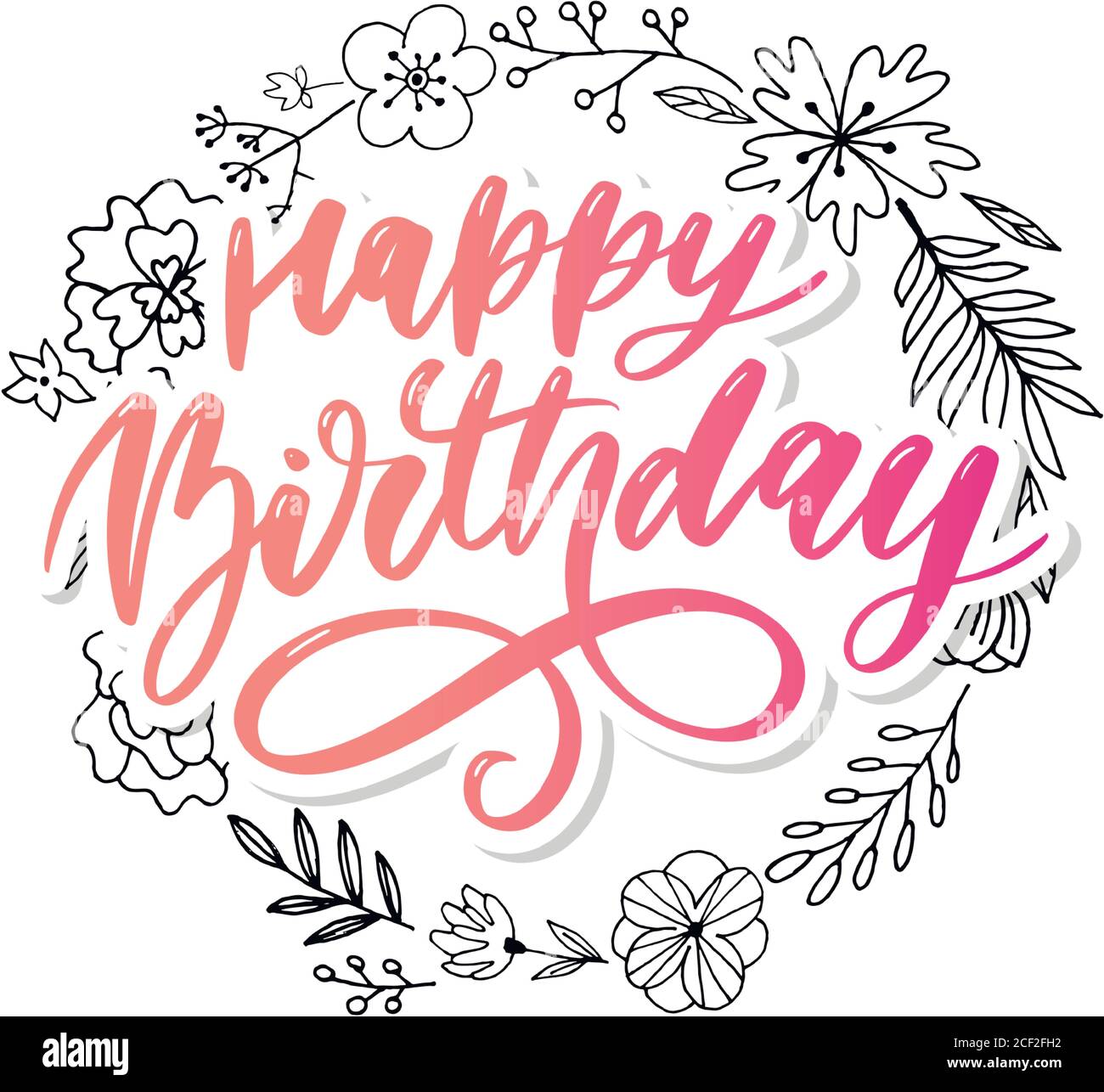 Happy Birthday Lettering Designs