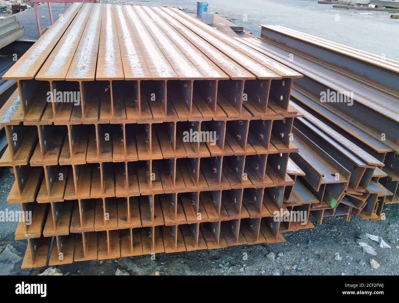 steel Structural fabrication Muscat, Oman Stock Photo Alamy