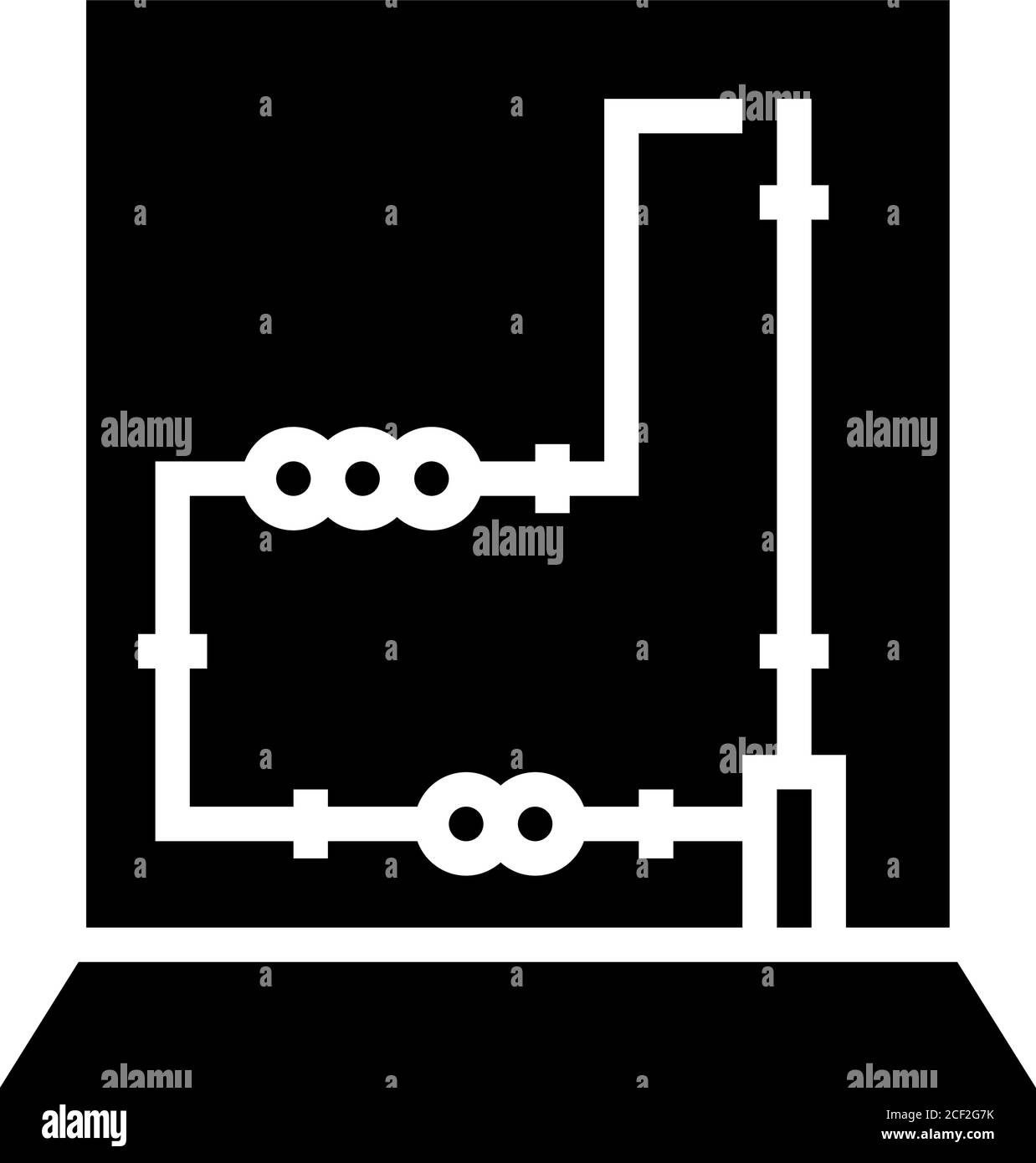 Wiring duct Stock Vector Images - Alamy
