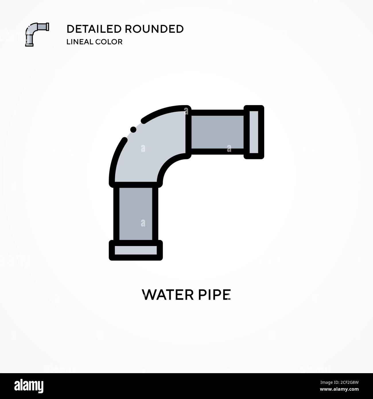 Burst pipe Cut Out Stock Images & Pictures - Alamy