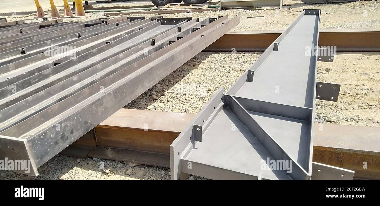 steel Structural fabrication Muscat, Oman Stock Photo Alamy