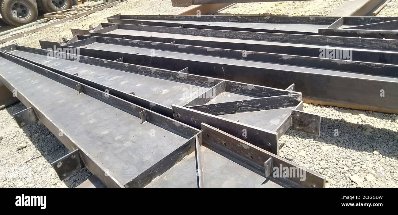 steel Structural fabrication Muscat, Oman Stock Photo Alamy