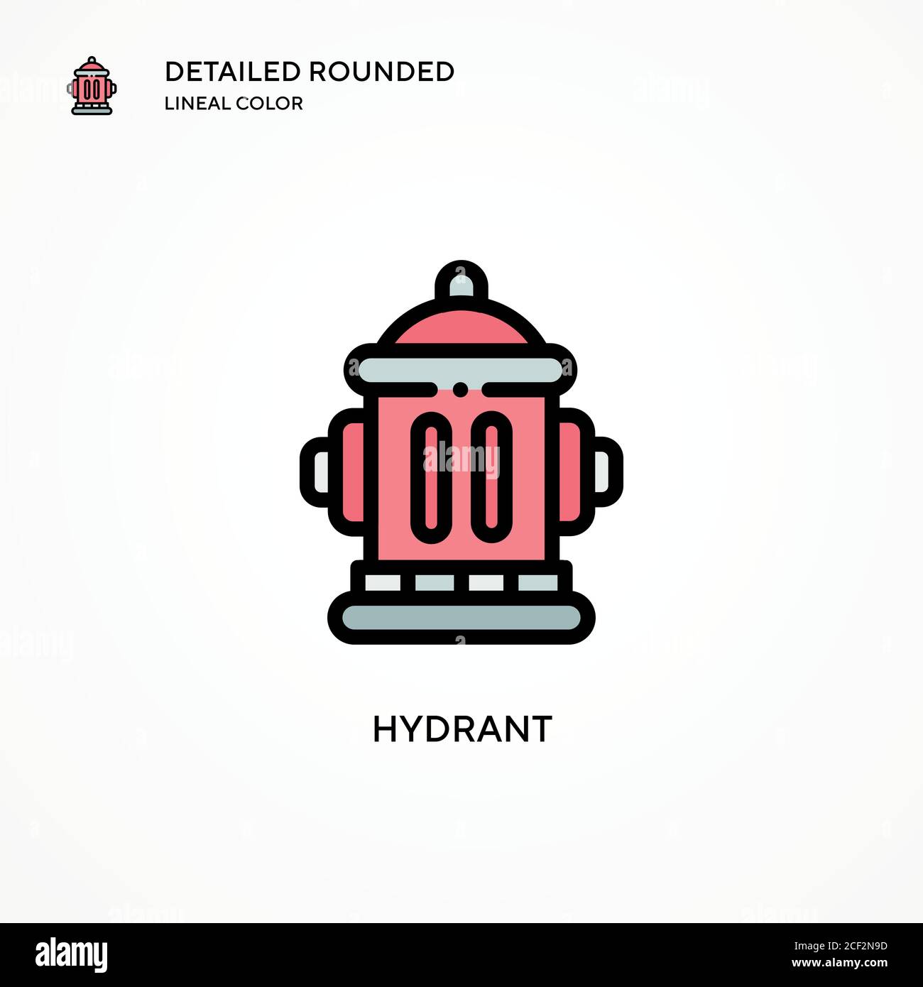 Hydrant vector icon. Modern vector illustration concepts. Easy to edit ...
