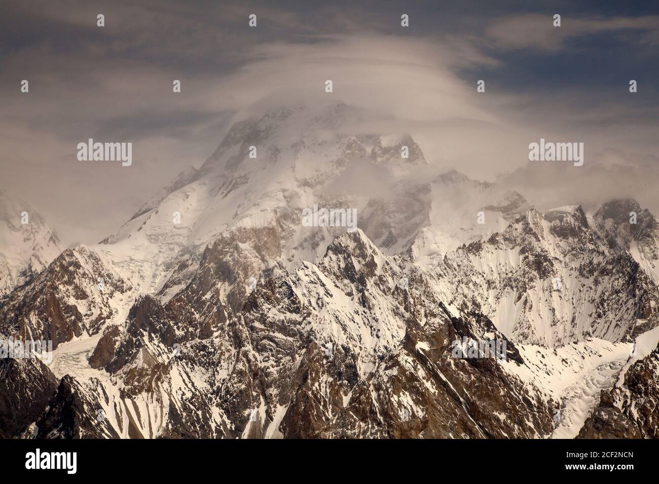 glaciers in Karakorum range Pakistan Stock Photo - Alamy