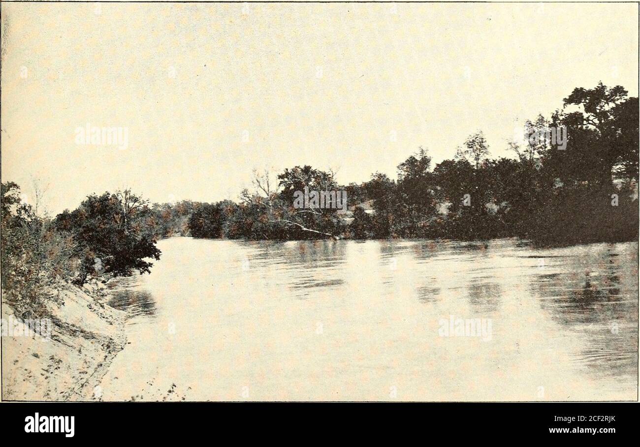 . The Lincoln autographic album : embracing likewise the favorite poetry of Abraham Lincoln. SANGAMON RIVER, ABOVE NEW SALEM. From LIFE ON THE CIRCUIT WITH LINCOLN.. SANGAMON RIVER, BELOW NEW SALEM. From LIFE ON THE CIRCUIT WITH LINCOLN. Stock Photo
