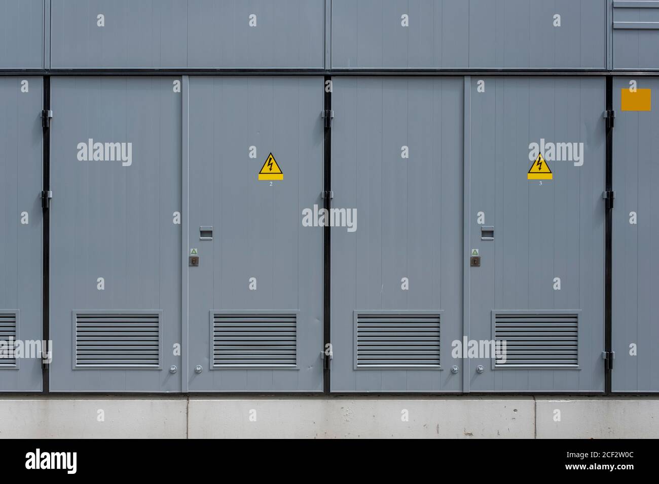 Electric control high voltage relay house. Electrical relay cabin controller for control high