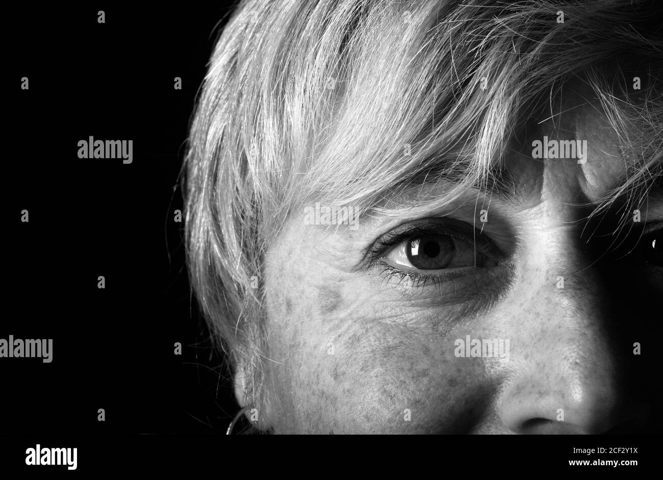 Facial detail Black and White Stock Photos & Images - Alamy