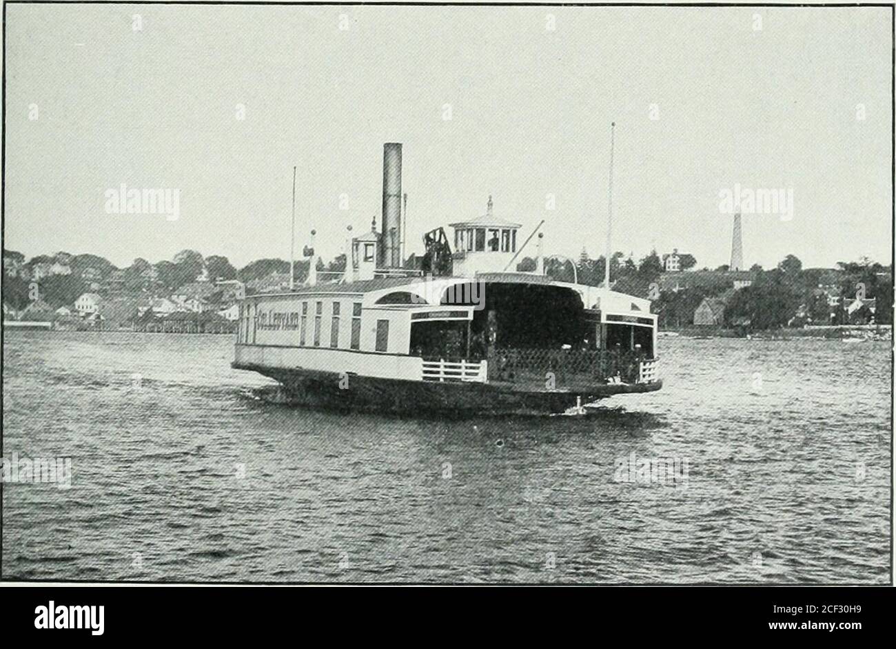 . Picturesque New London and its environs : Grofton, Mystic, Montville, Waterford, at the commencement of the twentieth century. .. THE GROTON SHORE-LOOKING ACROSS THE HARBOR FROM NEW LONDON. Showing the Fort Griswold Monument on Groton Heights in the Right Background, and in the Foregroundthe Ferryboat. Colonel Lcdyard. which Plies Between New London and Groton. 13 Ipicturcsque 1Rcw London. The town possessed ?• chaiacters in its early days, and of many andvaried kinds they were, tlie ]{ogerrnes,for instance, who were continually introuble with the constituted author-ities, and no sooner out Stock Photo